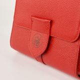  Túi Xách Nữ Da Vân Đỏ 26.45 