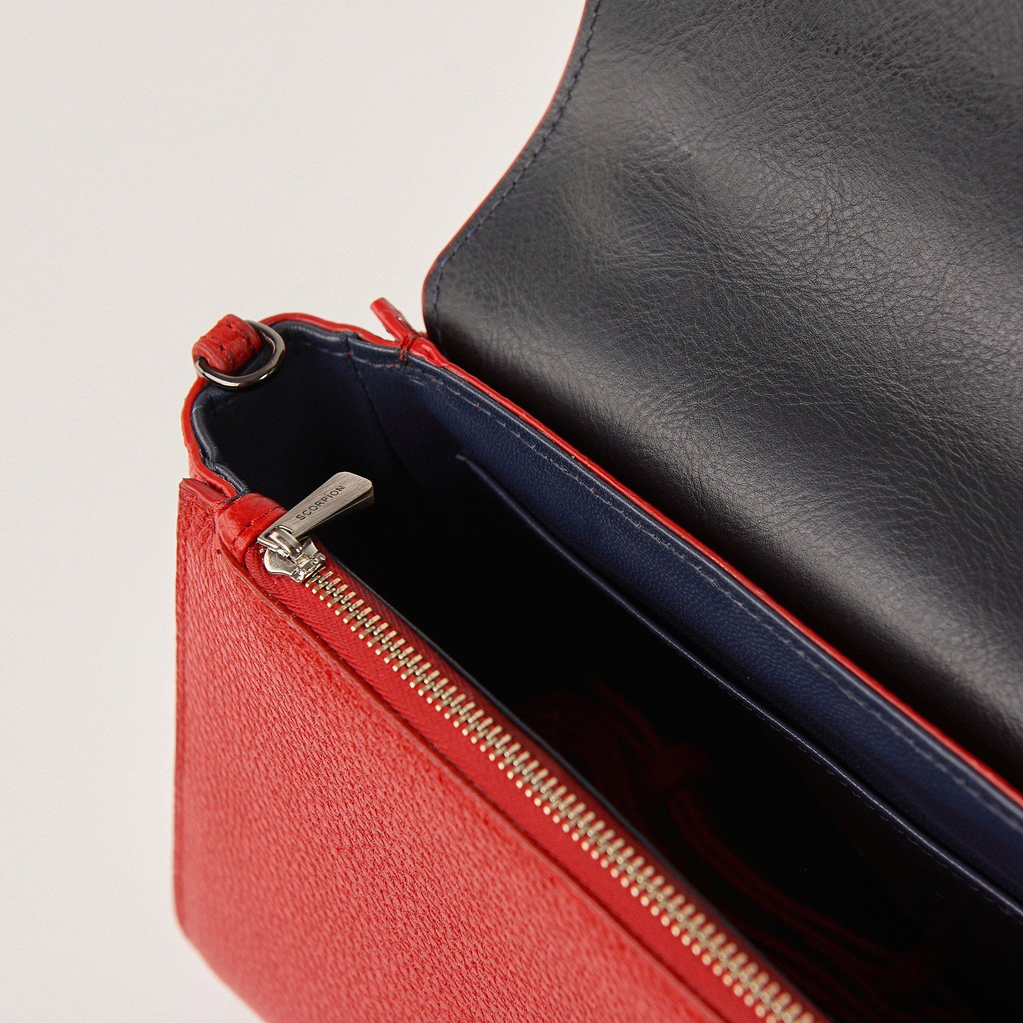  Túi Xách Nữ Da Vân Đỏ 26.45 