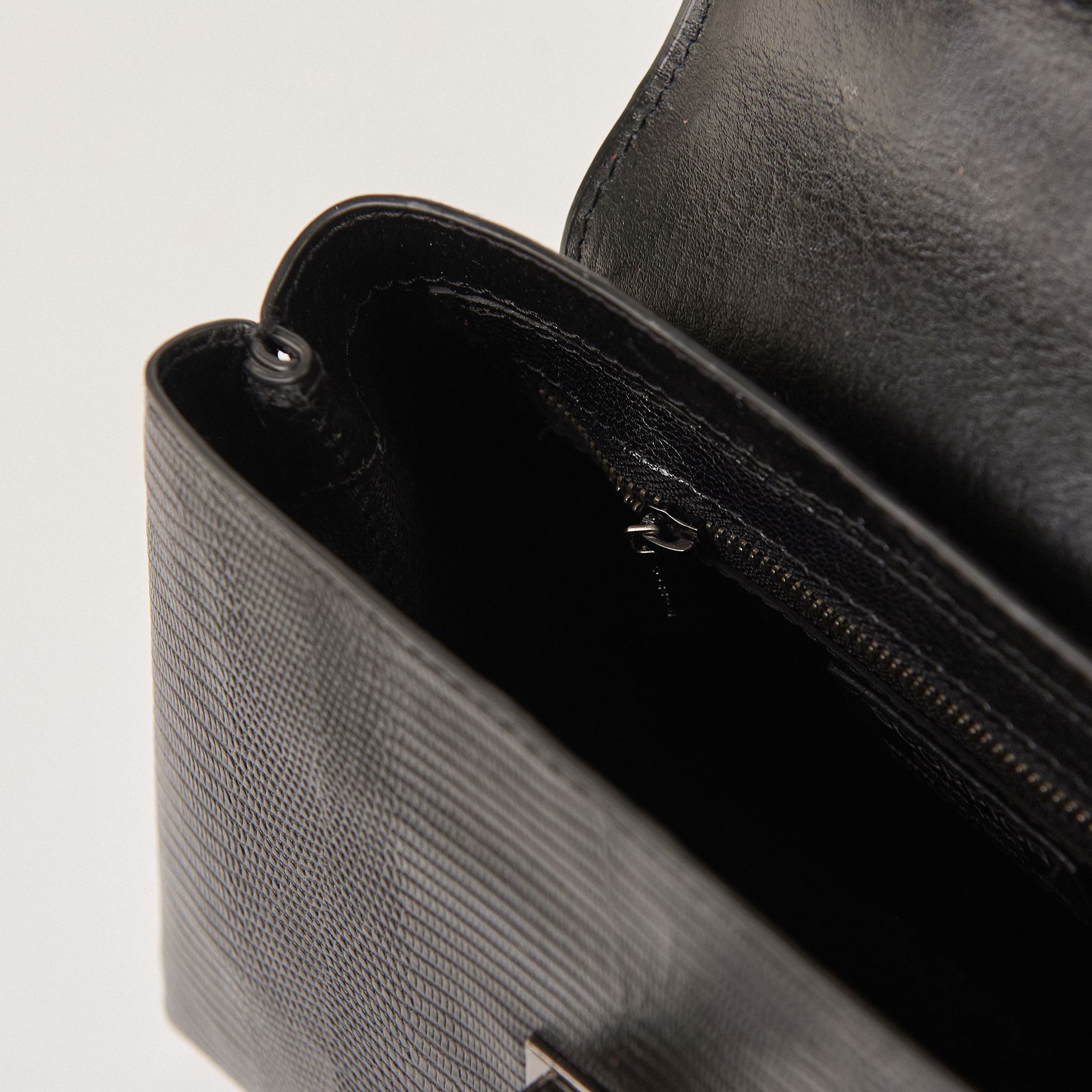  Túi Xách Nữ Da Vân Đen 26DV.33 