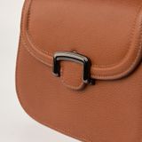  Túi Xách Nữ Da Trơn Nâu 26N.42 