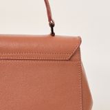  Túi Xách Nữ Da Vân Nâu 26DG.52 