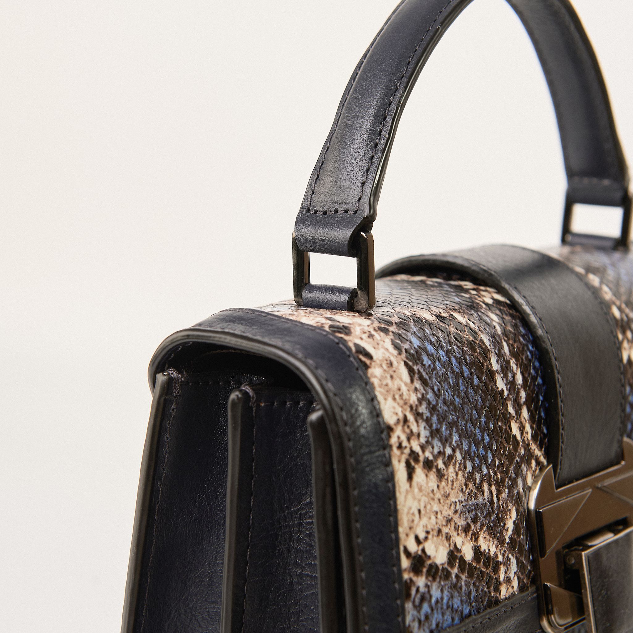  Túi Xách Nữ Da Vân Xanh 26X.213 