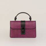  Túi Xách Nữ Da Vân Tím 26TD.7 