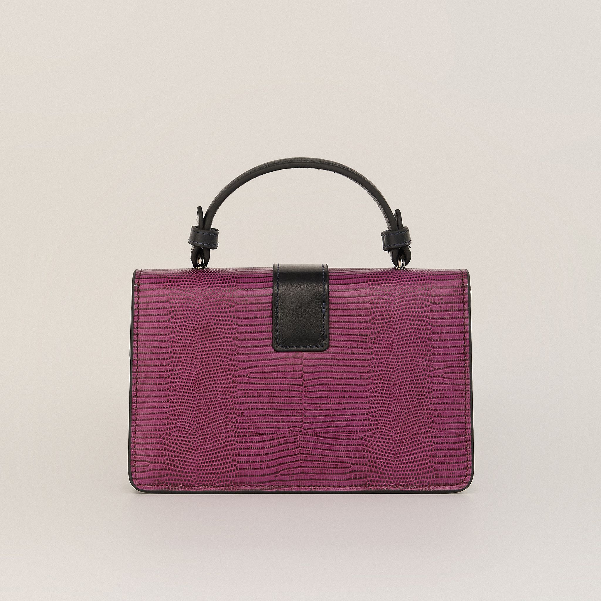  Túi Xách Nữ Da Vân Tím 26TD.7 