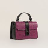  Túi Xách Nữ Da Vân Tím 26TD.7 