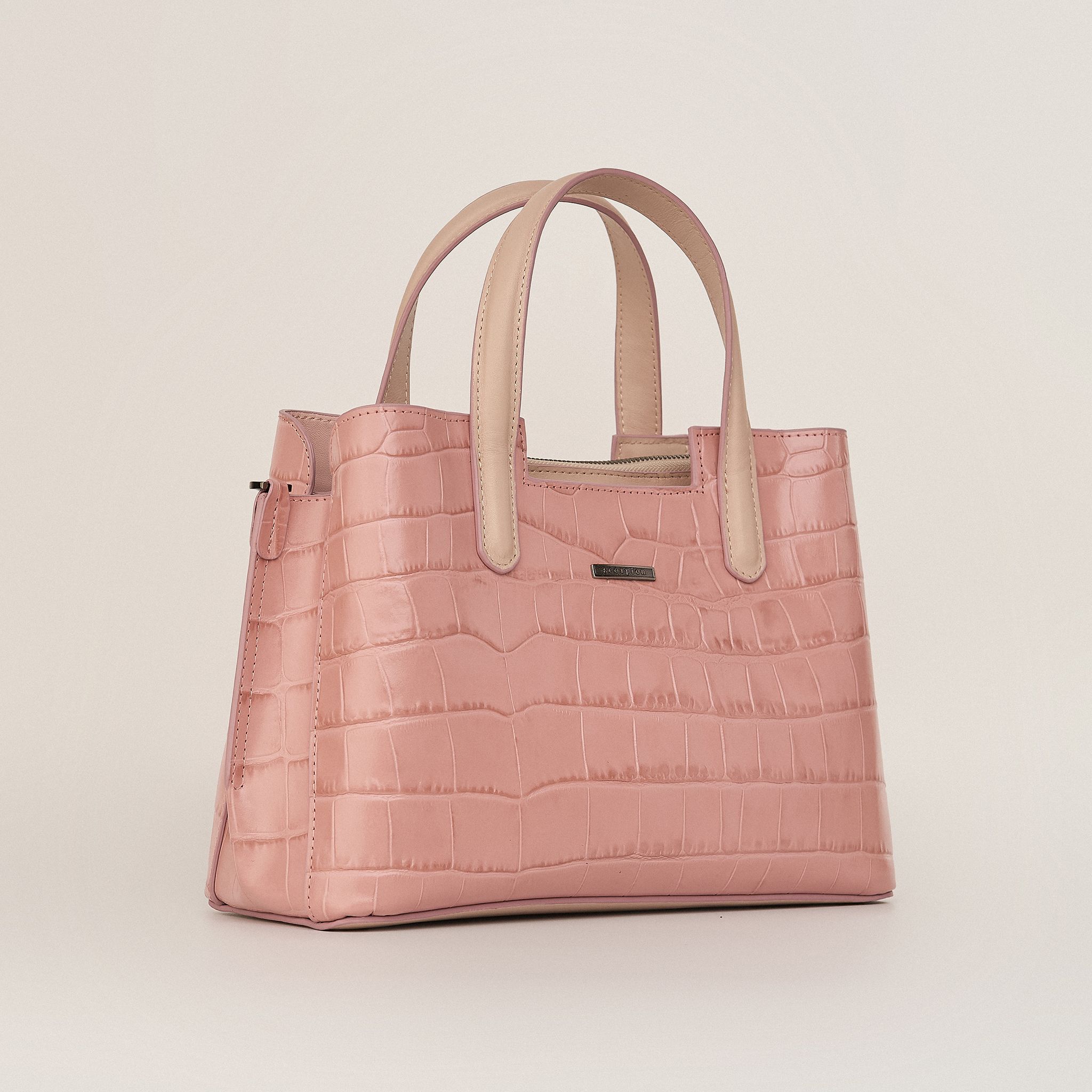  Túi Xách Nữ Da Vân Hồng 26H.38 