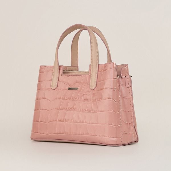  Túi Xách Nữ Da Vân Hồng 26H.38 