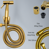 Bộ vòi xịt nhựa ABS có chế độ hỗ trợ tăng áp SANDRA