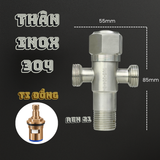 Van T chia nước INOX 304 cao cấp SANDRA