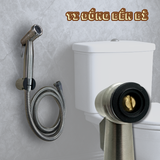 Bộ vòi xịt INOX cao cấp hỗ trợ tăng áp SANDRA