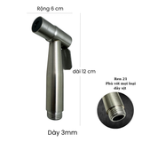 Bộ vòi xịt INOX cao cấp hỗ trợ tăng áp SANDRA