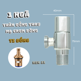 Van T chia nước ĐỒNG thau cao cấp SANDRA