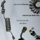 Bộ vòi xịt nhựa ABS có chức năng xịt tự động SANDRA