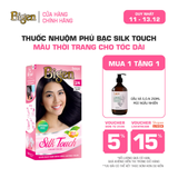  Thuốc Nhuộm Tóc Phủ Bạc Tại Nhà Bigen Silk Touch - Phủ Bạc Thảo Dược, Màu Thời Trang, Dưỡng Tóc Mềm Mượt 135ml 