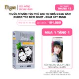  Thuốc Nhuộm Tóc Phủ Bạc Tại Nhà Bigen Xám - Phủ Bạc Thảo Dược, Dưỡng Tóc Mềm Mượt 80ml 