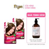  Combo 2 Thuốc Nhuộm Tóc Phủ Bạc Tại Nhà Bigen Số - Phủ Bạc Thảo Dược, Màu Thời Trang 80ml 
