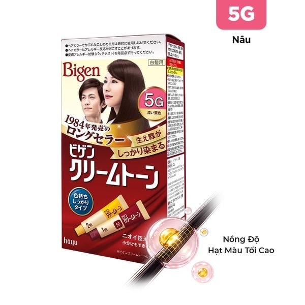 Bigen Cream Tone 5G - Nâu 