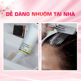  Thuốc Nhuộm Tóc Phủ Bạc Tại Nhà Bigen Xám - Phủ Bạc Thảo Dược, Dưỡng Tóc Mềm Mượt 80ml 