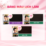  Combo 2 Thuốc Nhuộm Tóc Phủ Bạc Nam Tại Nhà Bigen Men - Phủ Bạc Thảo Dược, Dưỡng Tóc Mềm Mượt 80ml 