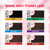  Combo 2 Thuốc Nhuộm Tóc Phủ Bạc Tại Nhà Bigen Xám - Phủ Bạc Thảo Dược, Dưỡng Tóc Mềm Mượt 80ml 