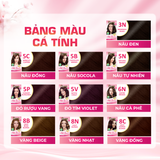  Thuốc Nhuộm Tóc Phủ Bạc Tại Nhà Bigen Silk Touch - Phủ Bạc Thảo Dược, Màu Thời Trang, Dưỡng Tóc Mềm Mượt 135ml 