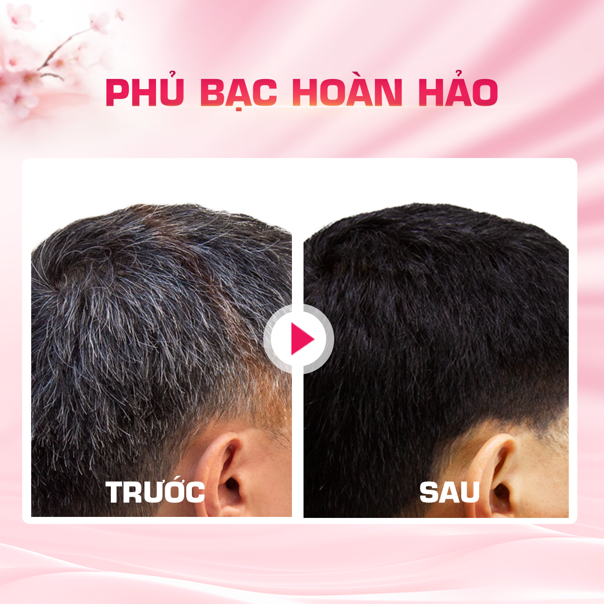  Combo 2 Thuốc Nhuộm Tóc Phủ Bạc Nam Tại Nhà Bigen Men - Phủ Bạc Thảo Dược, Dưỡng Tóc Mềm Mượt 80ml 