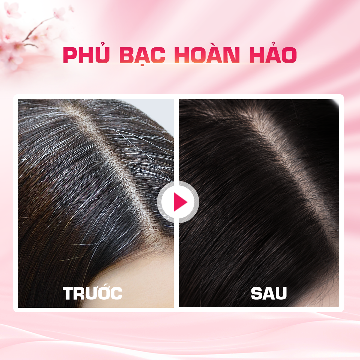  Combo 2 Thuốc Nhuộm Tóc Phủ Bạc Tại Nhà Bigen Xám - Phủ Bạc Thảo Dược, Dưỡng Tóc Mềm Mượt 80ml 