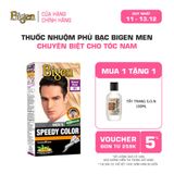  Thuốc Nhuộm Tóc Phủ Bạc Nam Tại Nhà Bigen Men - Phủ Bạc Thảo Dược, Dưỡng Tóc Mềm Mượt 80ml 