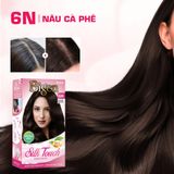  Combo 2 Thuốc Nhuộm Tóc Phủ Bạc Tại Nhà Bigen Silk Touch - Phủ Bạc Thảo Dược, Màu Thời Trang, Dưỡng Tóc Mềm Mượt 