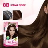  Thuốc Nhuộm Tóc Phủ Bạc Tại Nhà Bigen Silk Touch - Phủ Bạc Thảo Dược, Màu Thời Trang, Dưỡng Tóc Mềm Mượt 135ml 