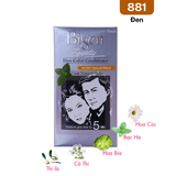  Nhuộm Phủ Bạc Bigen Xám 881- Đen 