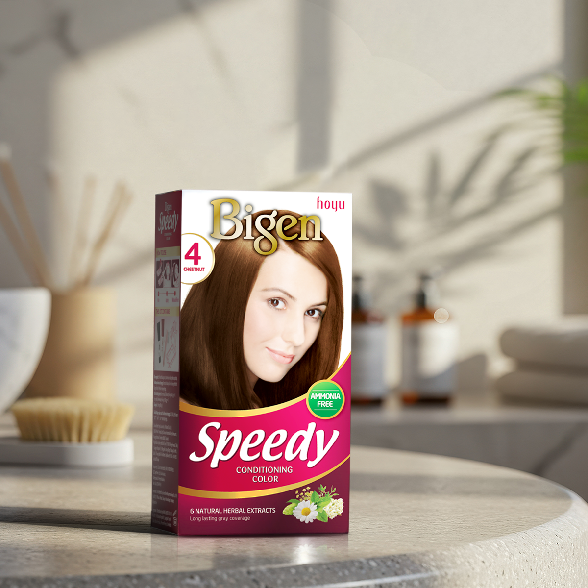  Combo 2 Thuốc Nhuộm Tóc Phủ Bạc Tại Nhà Bigen Số - Phủ Bạc Thảo Dược, Màu Thời Trang 80ml 