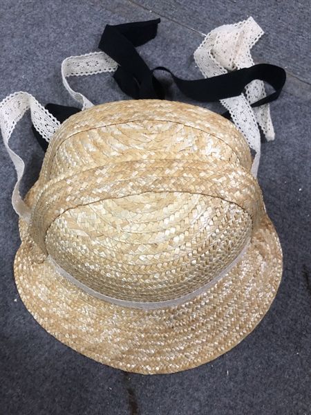  Nón cói phối ruy băng 