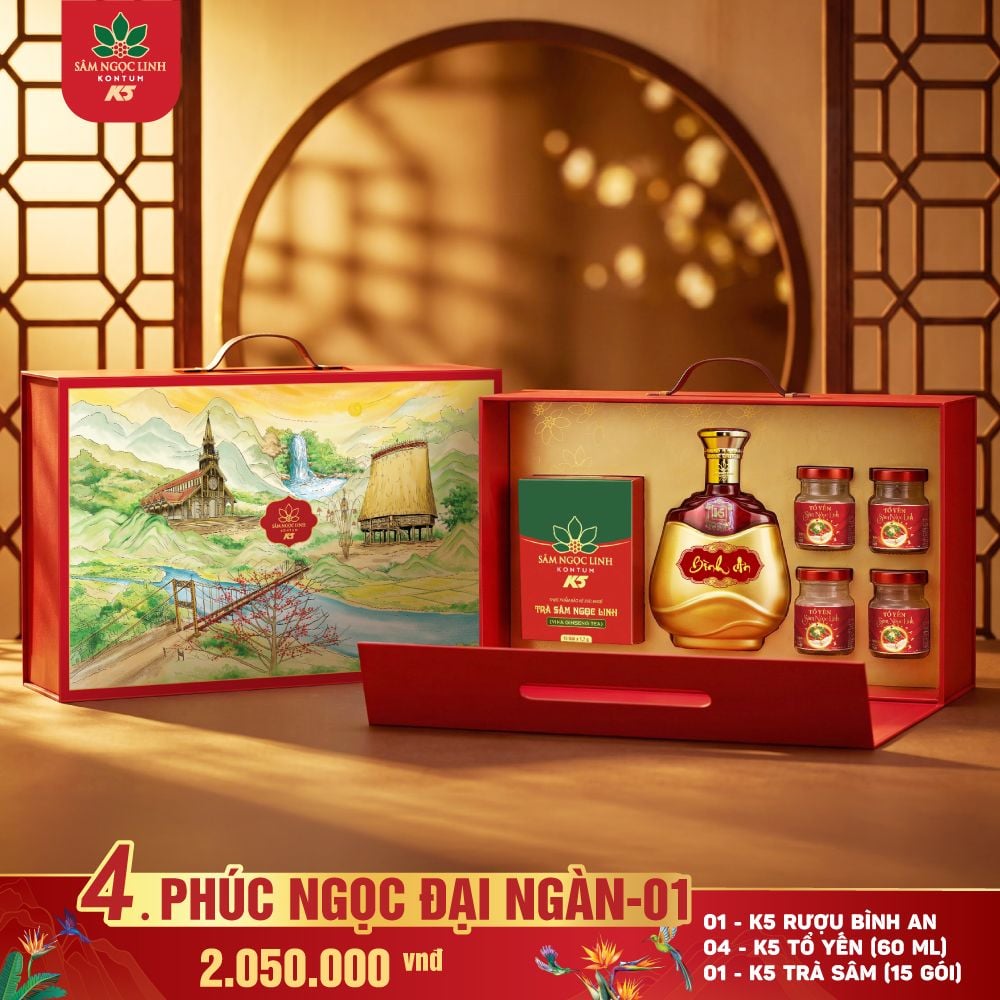  Hộp quà Phúc Ngọc Đại Ngàn 1 