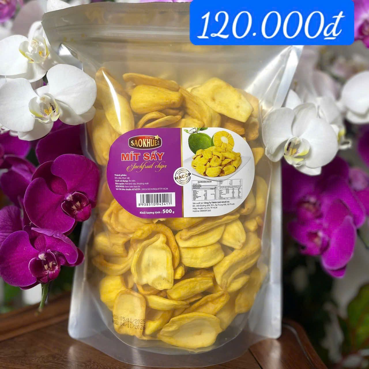  Mít sấy 500g 