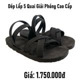  Dép lốp 5 quai cao cấp 