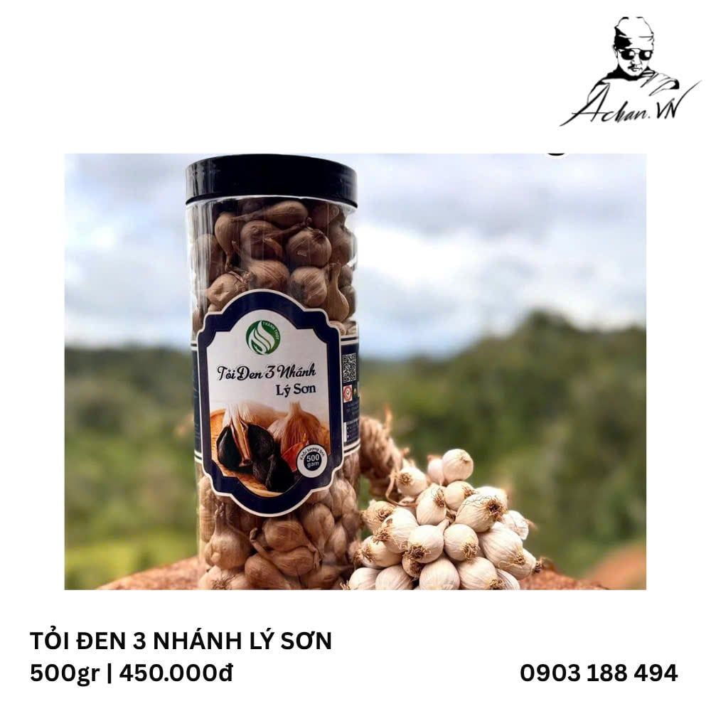  Tỏi đen 3 nhánh 500G 