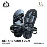  Dép lốp 4 quai khe sanh 