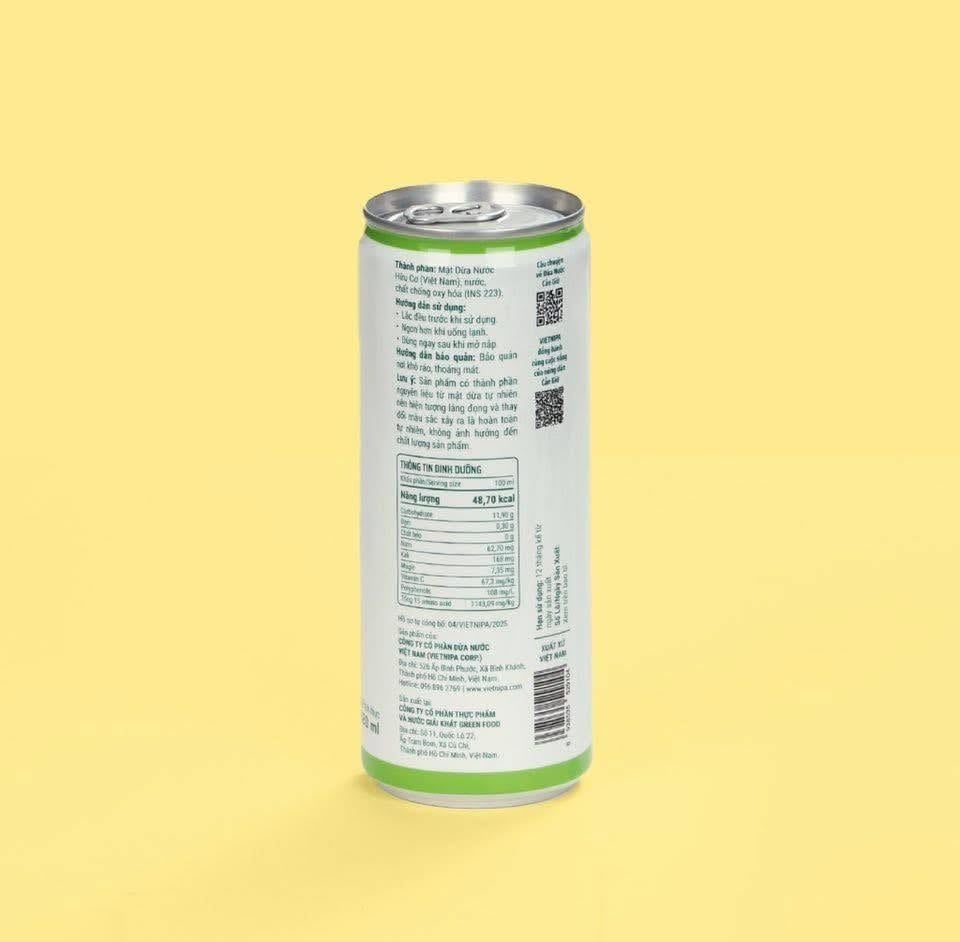  Lon nước dừa - 320ml 