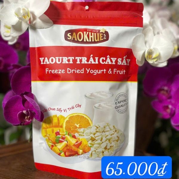  Sữa chua trái cây sấy 70g 