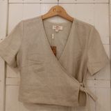  Áo chéo thắt 1 nơ 