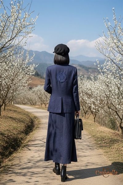  Áo vest Linen phối crochet 