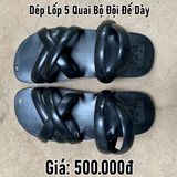  Dép lốp 5 quai bộ đội đế dày 