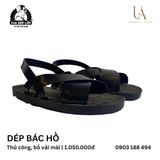 Dép lốp Bác Hồ quai hậu bố vải mài 