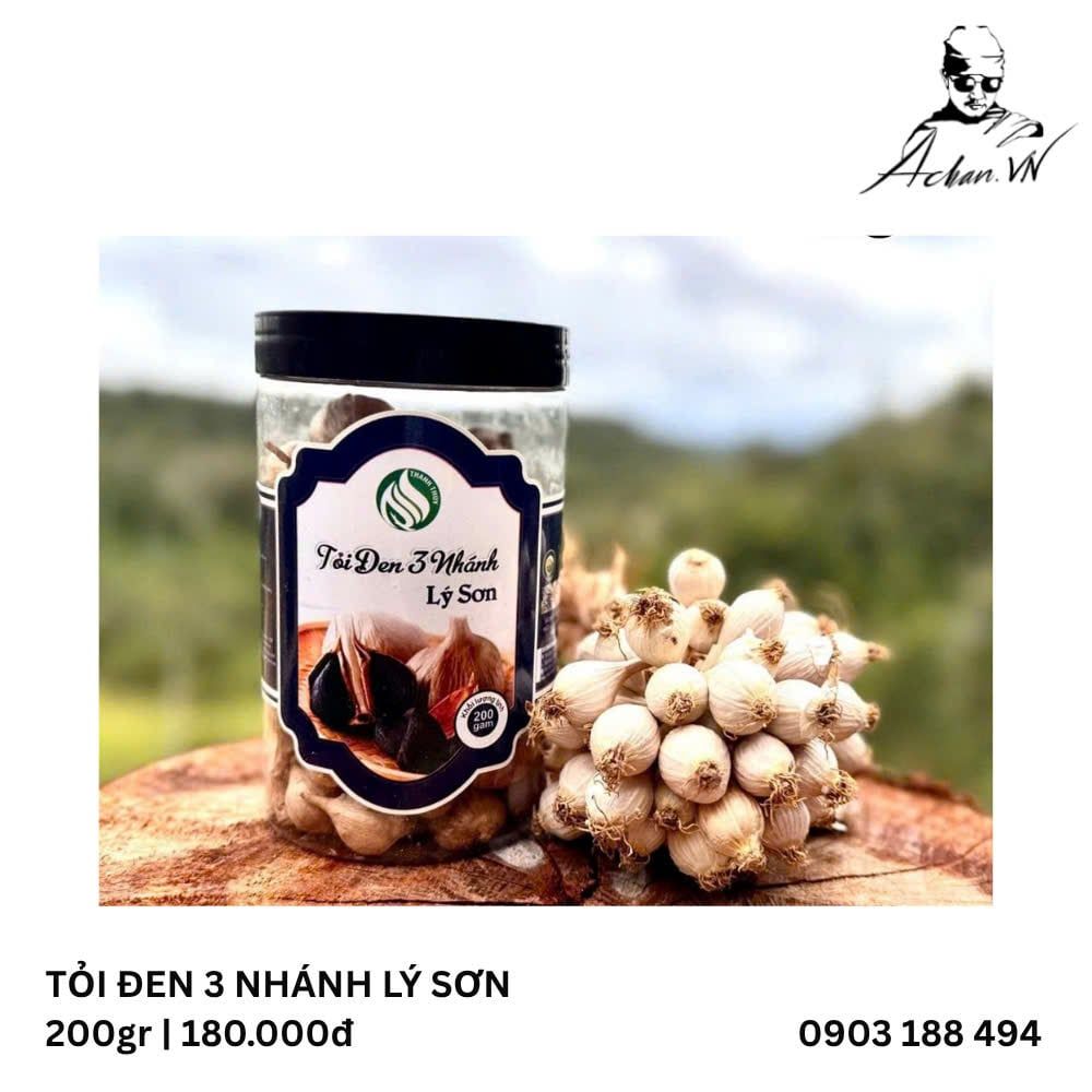  Tỏi đen 3 nhánh 200G 
