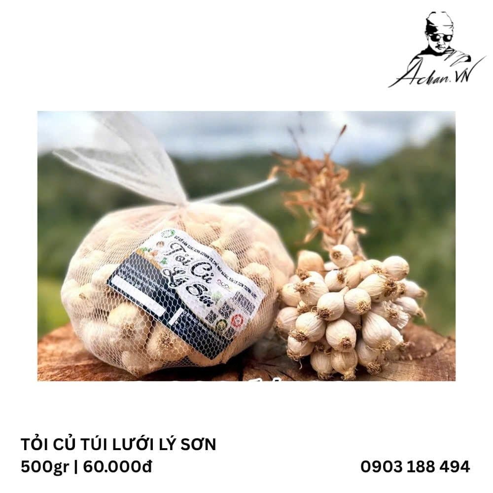  Tỏi củ túi lưới 500G 