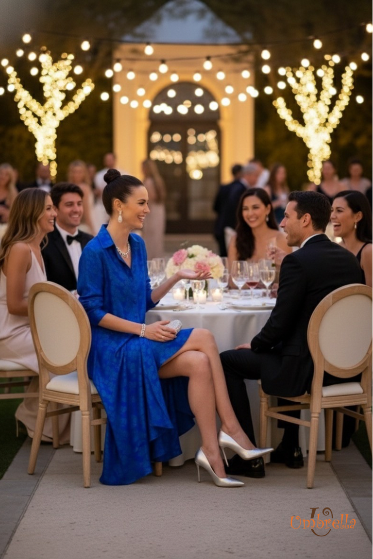  Đầm sơ mi gấm tùng rộng(Lửng) 