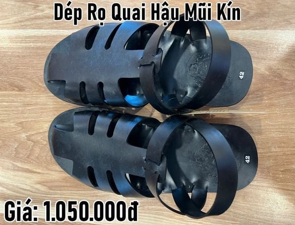  Dép rọ quai hậu mũi kín 