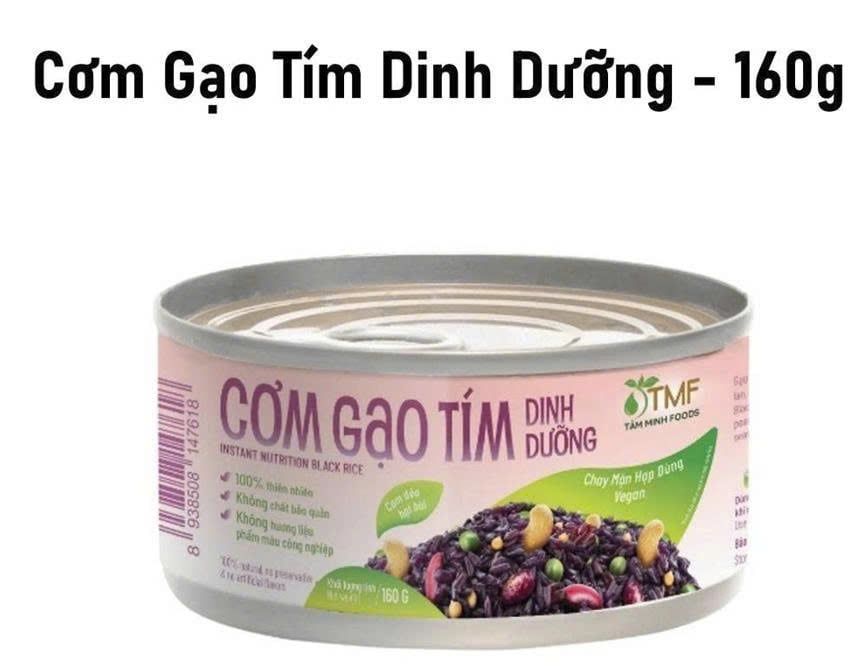  Cơm gạo tím dinh dưỡng - 160g 