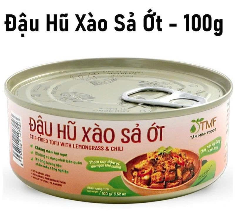  Đậu hũ xào xả ớt - 100g 